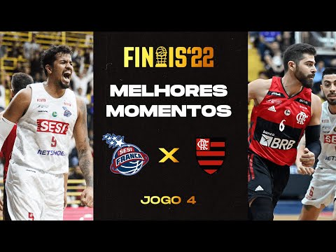 FRANCA CAMPEÃO DO NBB! | Melhores Momentos | Sesi Franca x Flamengo | Jogo 4 das Finais