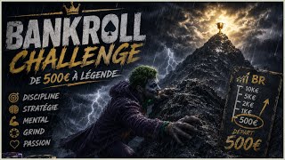 💰 BANKROLL CHALLENGE — START 500 🚀🔥Mindset, spots & décisions