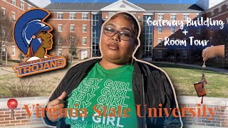 Gateway Building + Room Tour || Virginia State University📍
