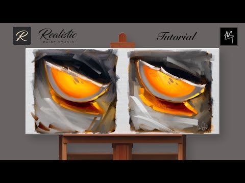 Realistic paint studio