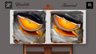 Realistic paint studio tutorial 1 ( digital painting ) iPad Pro screenshot 4