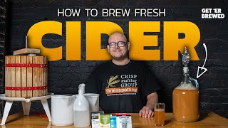 How to make Cider From Apples - Simple \& Rewarding