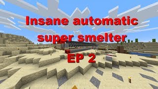 minecraft super smelter and insane iron farm