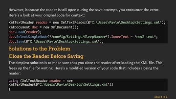 How to Read, Edit, and Save an XML File in C#  Without Errors