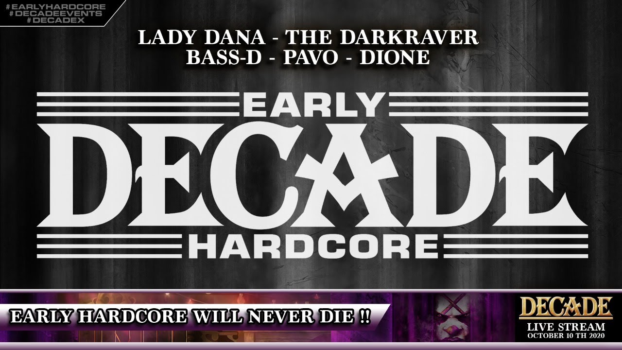 Decade of Early Hardcore - 2020 (Official Trailer)