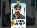 📝 Student Review:✨ यहाँ पढ़ाई नहीं, सपनों को साकार करने की तैयारी होती है। 🚀