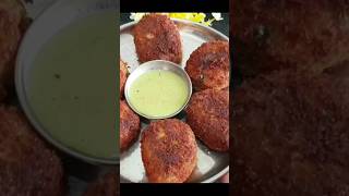 Crispy aloo cutlet recipe alootikki aloocutletrecipe shorts viral akhiyaangulaab foodlover