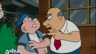 Hey Arnold - Harold Kicking A Shrub