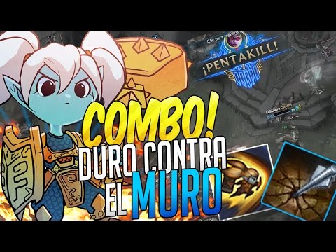 COMBO DURO CONTRA EL MURO! POPPY VAYNE ULTRA COMBO EN BOT - COMBO DURO CONTRA EL MURO! POPPY VAYNE ULTRA COMBO EN BOT