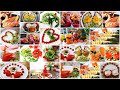 [1 HOUR] Super Salad Decoration Ideas - Vegetable Flower Plate Decoration