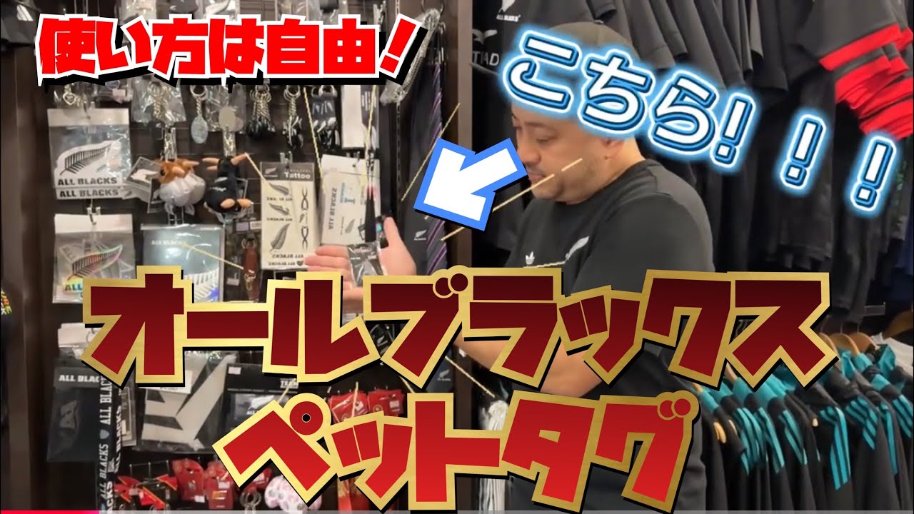 オールブラックス ペットタグ