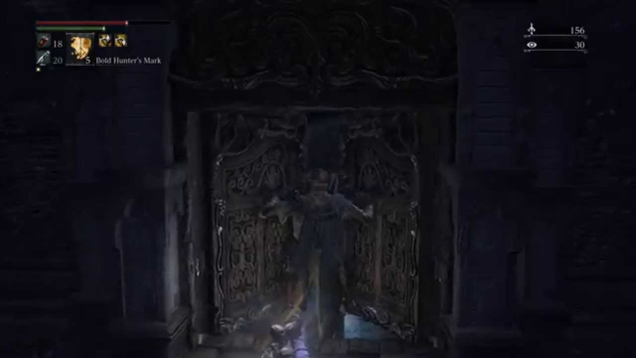 Bloodborne Secret Door Source Of The Dream Trophy One Third Of Umbilical Cord Secret Area Youtube