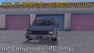 GTA III Special Vehicles: AP Conversion (PC Only)