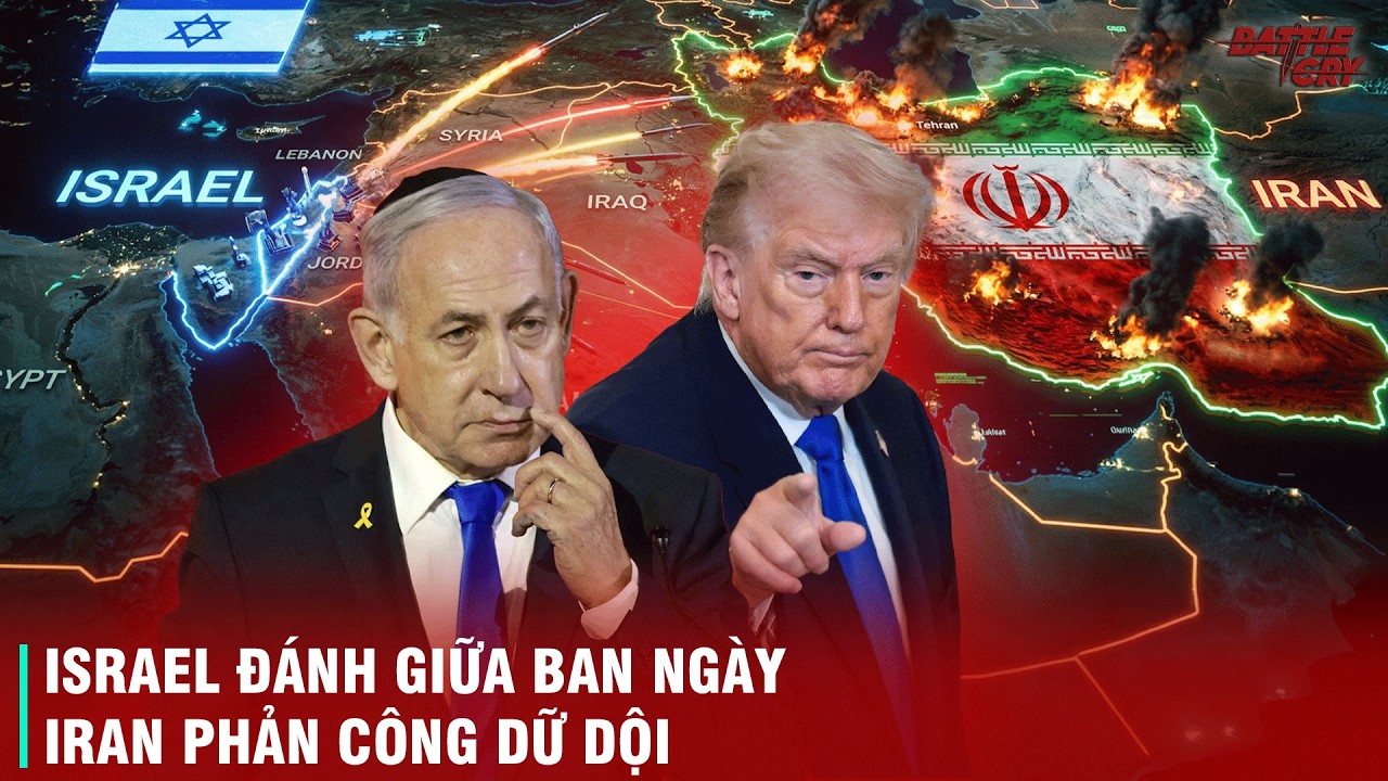 IRAN PHẢN CÔNG DỮ DỘI VÀO TOÀN BỘ CĂN CỨ MỸ - ISRAEL TUNG ĐÒN TÂM LÝ CHIẾN VÔ CÙNG TÀN ĐỘC