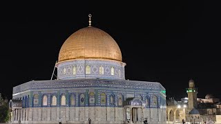 أذان و صلاة الفجر من المسجد الأقصى المبارك