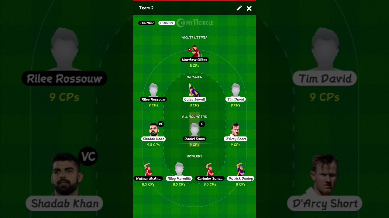 BBL Match 22 (ST vs HH) 