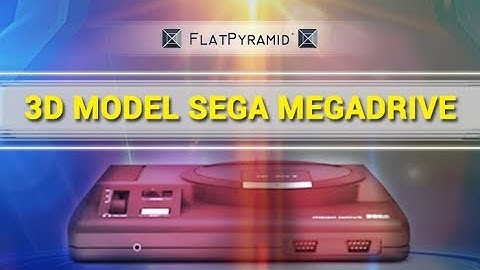 3D Model Sega Megadrive Review
