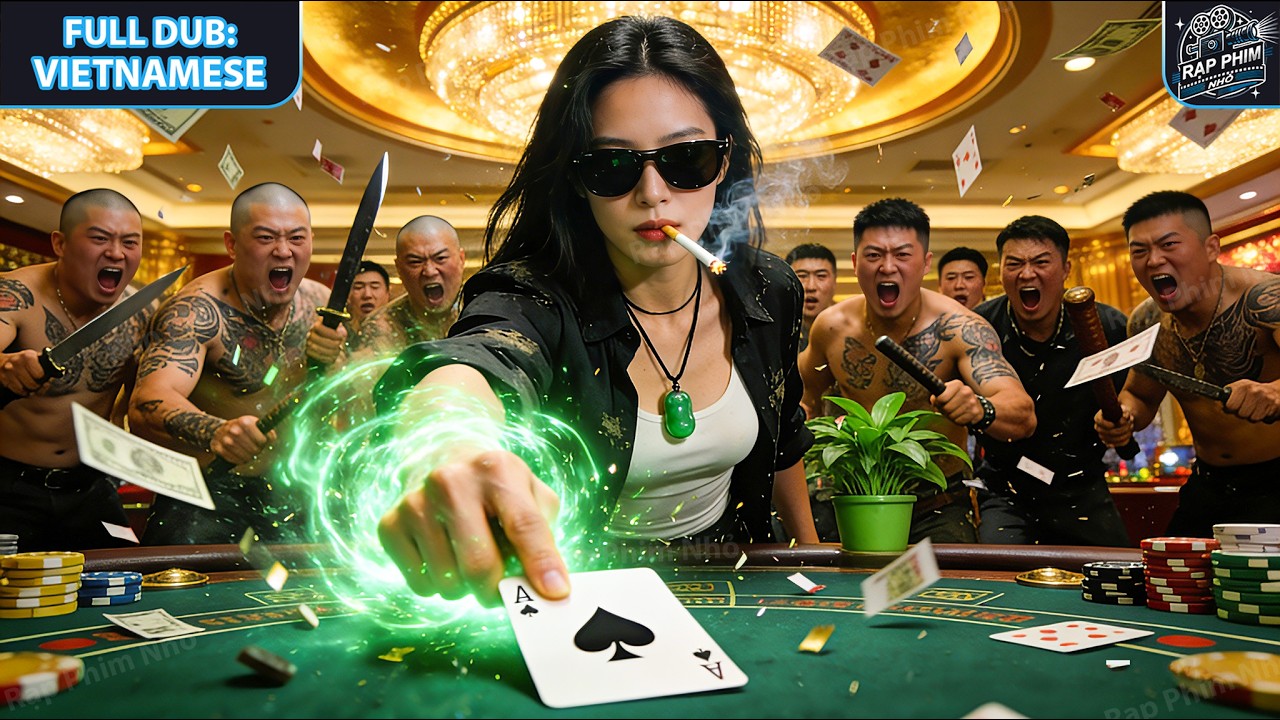 Cô Gái Ăn Mày Cầm 500K Vào Sòng Bài Bị Sỉ Nhục, Ai Ngờ Cô Là Thần Bài Ăn Hết Sạch Tiền Tất Cả