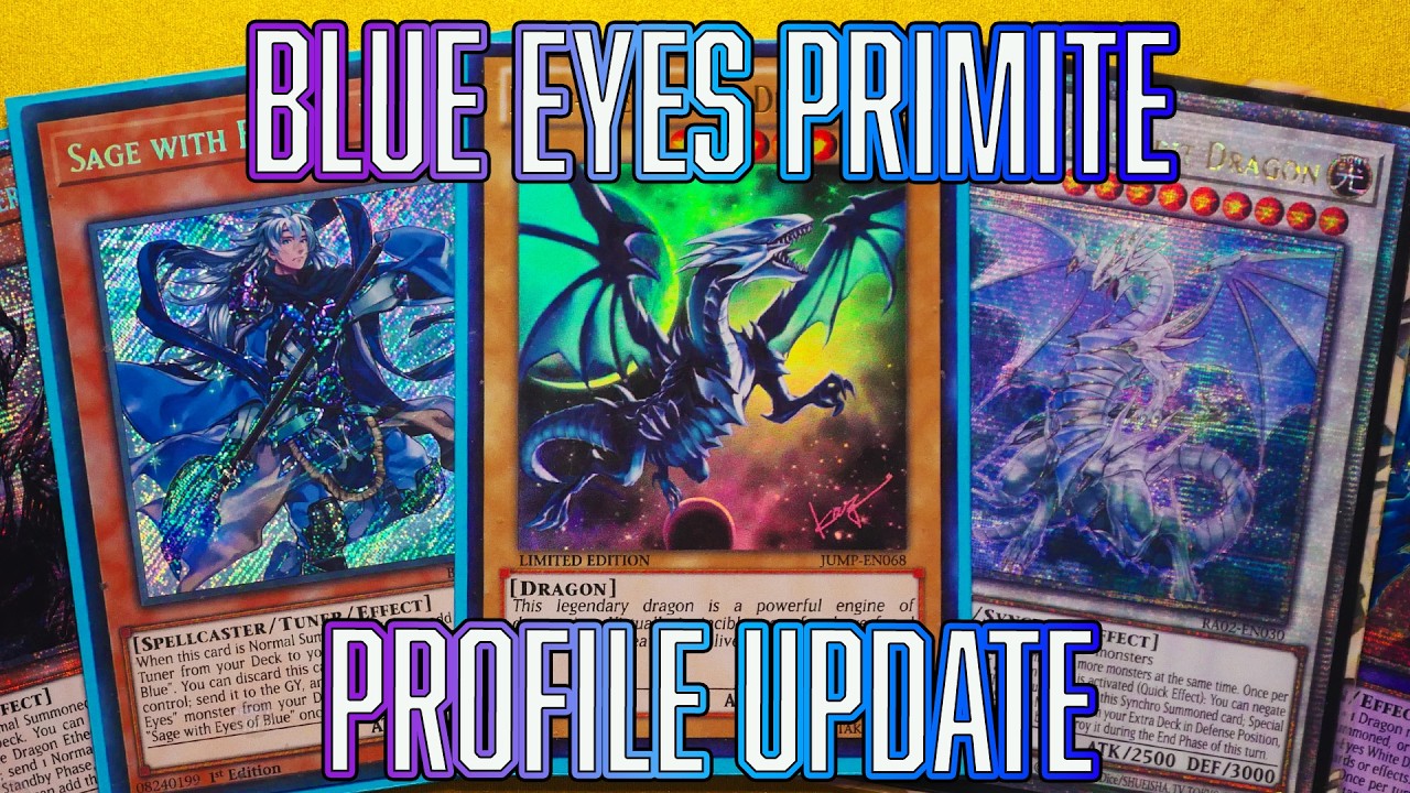 原石青眼 デッキ 遊戯王 Primite Blue-Eyes deck a Yu-Gi-Oh! Blue Eyes Primite BUDGET Deck profile Update - YouTube