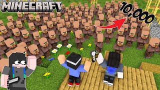 NAG HIRE AKO NG 10,000 VILLAGERS.? | Minecraft JAVA