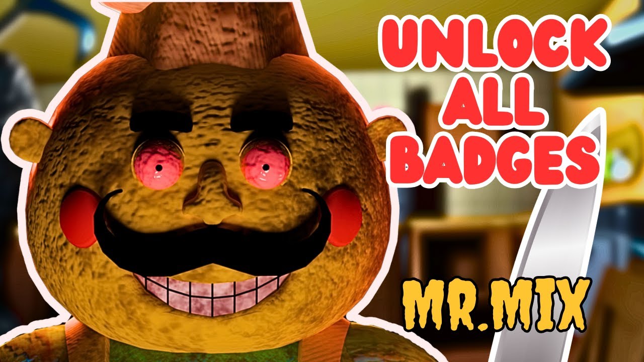 Unlock ALL the BADGES in Mr.Mix! *ROBLOX* - YouTube