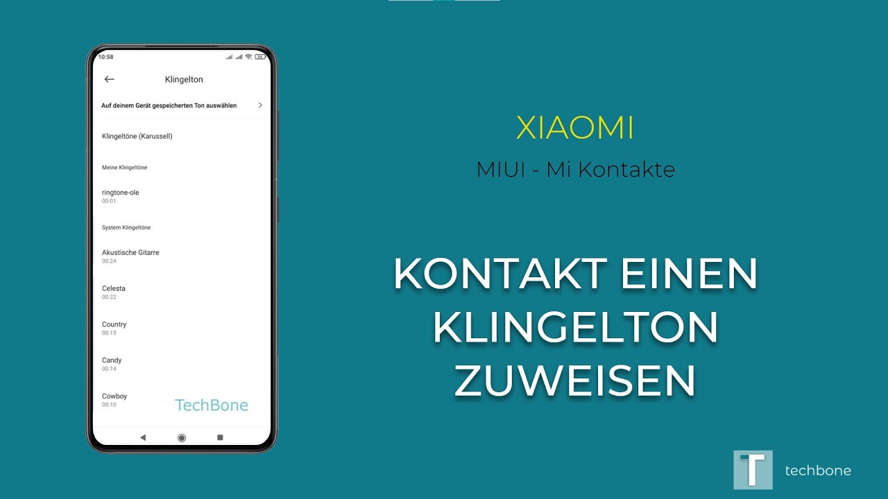 Xiaomi Klingelton Lässt Sich Nicht ändern Kontakt einen Klingelton zuweisen - Xiaomi [Mi Kontakte] - YouTube
