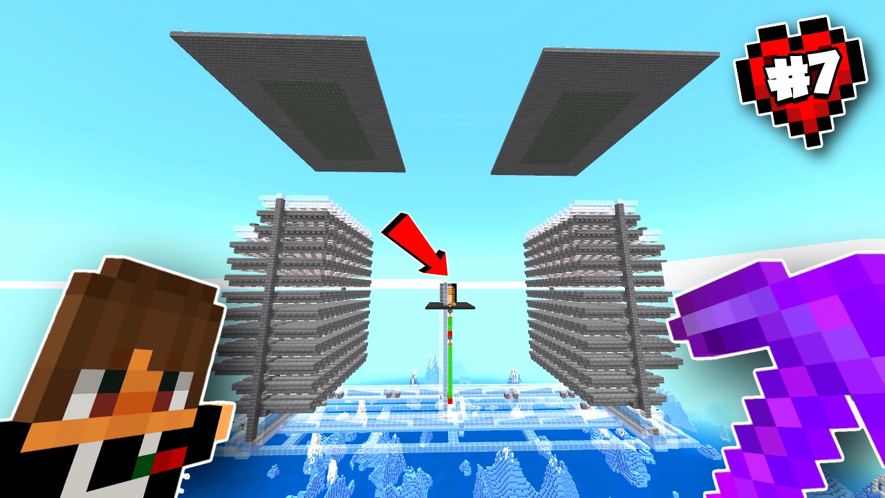 Construí La MEJOR GRANJA de POLVORA en HARDCORE Bedrock