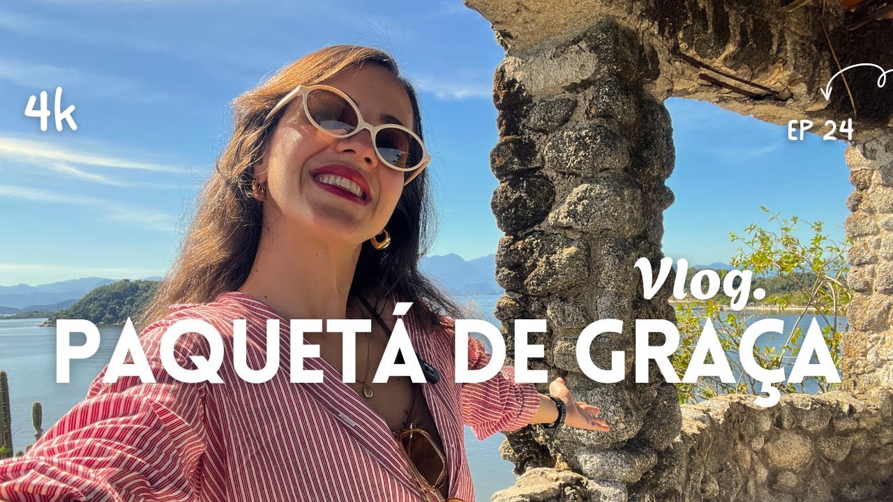 ILHA DE PAQUETÁ | Passeio Barato e Tudo o Que Fazer de Graça no Rio de Janeiro - VLOG(4k)