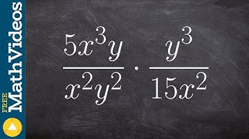 Learning how to multiply rational expressions