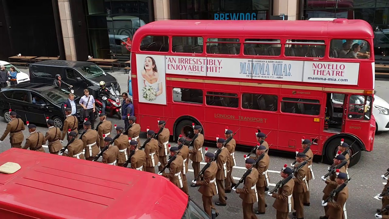 The Royal Regiment Fusiliers Privilege Parade