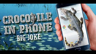 Crocodile in Phone Big Joke - Android app screenshot 5