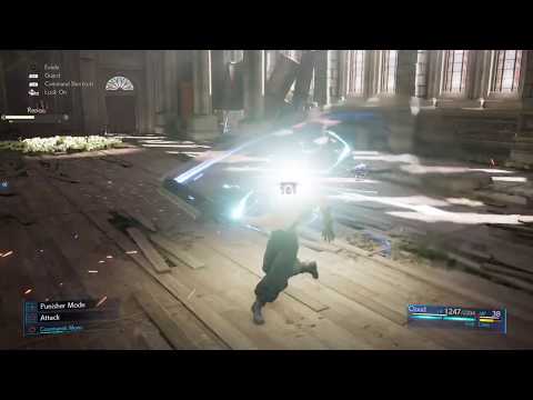 Final Fantasy 7 Remake - Cloud Punisher Mode Combo