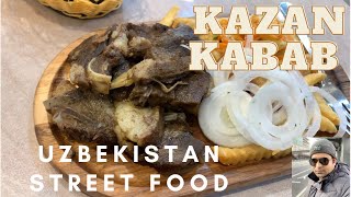 Uzbekistan street food~ Kazan kabab. কাজান কাবাব||