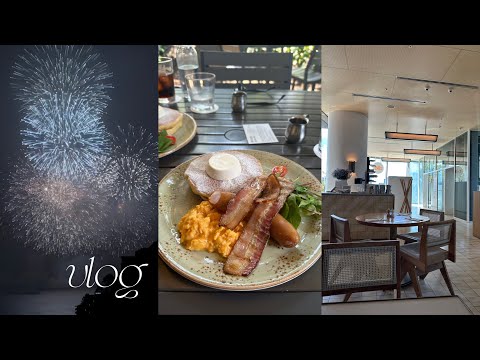 daily vlog,社会人の日常🫖熱海花火大会,都内ご飯とお買い物の記録