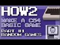 How to Make a C64 Game in BASIC Ep.1 [HOW2] | Nostalgia Nerd