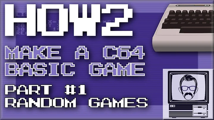 How to Make a C64 Game in BASIC Ep.1 [HOW2] | Nostalgia Nerd