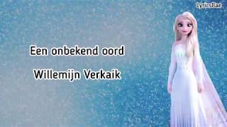 Miniatura de vídeo de "Willemijn Verkaik - Een onbekend oord / Lyrics"