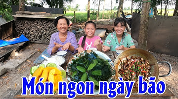 Về quê ngoại cho ăn bữa cơm đạm bạc mà ngon vô cùng | Góc Miền Tây #533