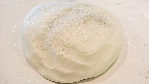 Amazingly Easy 2-Ingredient Sensory Snow Dough (Homeschool Ideas for Kids!)