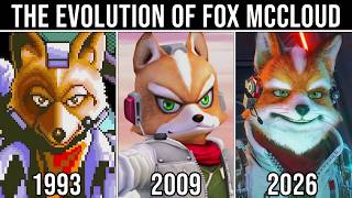 The Evolution of Fox McCloud from Star Fox (1993 - 2026)