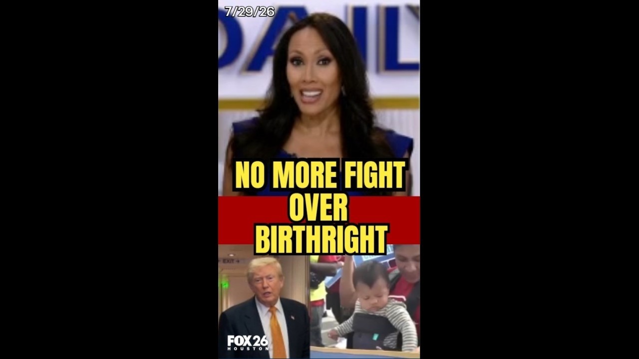 NO FIGHT OVER BIRTHRIGHT