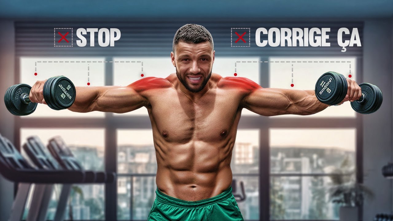 Arrête de faire tes élévations latérales comme ça (8 erreurs)