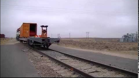BIG Red LIQUIRIDE Flexitank Container Testing