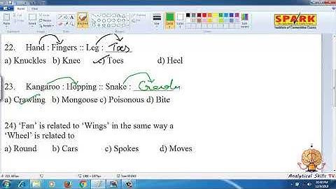 Letter Analogy || Questions 21- 24 || Spark Institute || Easy Arithmetic || Krishna Sir