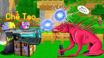 ONE VÀ NOOB YETI CHẾ TẠO THÀNH CÔNG SÚNG TẠO QUẢ CẦU ÁNH SÁNG CHỐNG LẠI ĐẠI DỊCH SCP-939 MINECRAFT