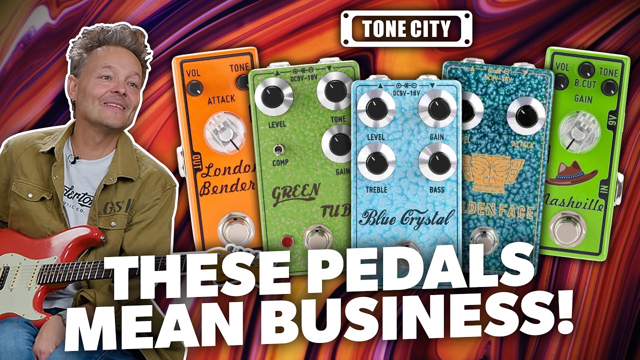 Tone City - New Pedals, New Sounds & High Specs Range!