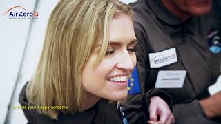 VOL EN APESANTEUR AVEC JEAN-FRANCOIS CLERVOY ET THOMAS PESQUET - VOL #25 - WWW.AIRZEROG.COM @NovespaceAirZeroG