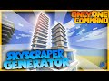 Minecraft instant skyscraper generator in only one command 18