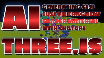 Generate GLSL Code with (ChatGPT OpenAI)  & (ThreeJS) for Fragment Shaders ( Part 3 )