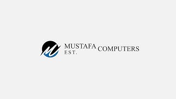 Mustafa Computers Logo Animation
